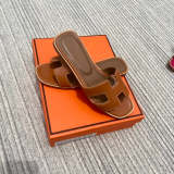 BMHS1 shoes women Leather slippers with all packaging