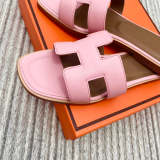 BMHS1 shoes women Leather slippers with all packaging