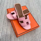 BMHS1 shoes women Leather slippers with all packaging