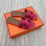 BMHS1 shoes women Leather slippers with all packaging