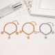 GCB1  Star pendant, thick three-dimensional letter short bracelet