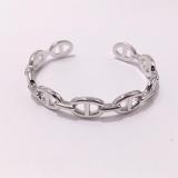HB45 Bracelet 316L steel plating gold Bangle Jewelry