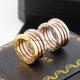 BVR7 Ring 316L steel plating gold Jewelry