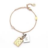 LVB94 316L steell gold plated bracelet flower shell bracelet