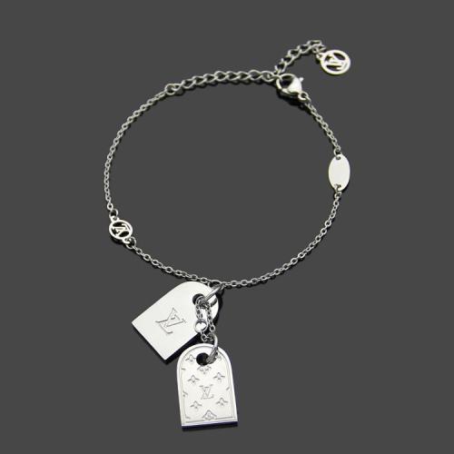 LVB94 316L steell gold plated bracelet flower shell bracelet