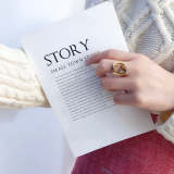 GR037       Fashion classic ring SIZE:7.8.