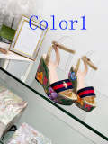 HFGS2 Women real leather 10CM shoes size 36-40 with box