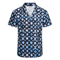 LVC214 Men's casual short sleeve shirt