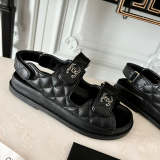 MCS65 Leather slippers Women shoes 35-40 With box