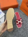 MHS16 Leather slippers Women shoes 35-40 With box