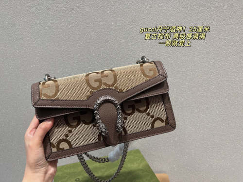 AGP3 Shoulder bag leather handbag 25-14CM with box