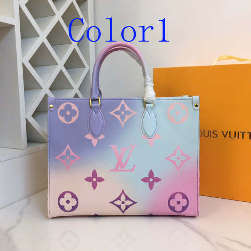 LLP30 Leather bag 35-27-14CM Shopping Bag