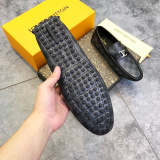BMLS9 cowhide Shoes Leather Man Shose 38-45 with box
