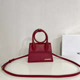 LJP1 Shoulder bag leather handbag 18-15.5-8CM