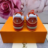LLS6 High quality leather shoes women 35-41 or man 40-45 with box