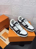 LLS1 High quality leather shoes women 35-41 or man 40-45 with box