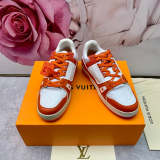 LLS6 High quality leather shoes women 35-41 or man 40-45 with box
