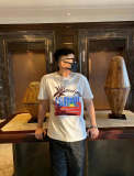 GUC230 Fashion high quality men's and women's T-shirts