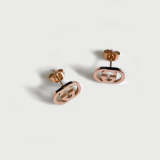 GE20 High quality 316L steel Gold Plated earring studs for women jewelry