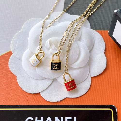 CX458 Necklace 316L steel plating gold necklace jewelry