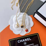 CX458 Necklace 316L steel plating gold necklace jewelry