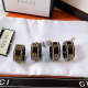 GJ087 316L steel plating gold ring Jewelry