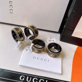 GJ087 316L steel plating gold ring Jewelry
