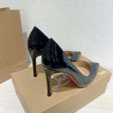 HCL3 Women Heel 6.5 8.5 10CM Leather shoes 35-40 with box