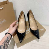 HCL3 Women Heel 6.5 8.5 10CM Leather shoes 35-40 with box