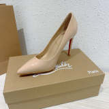 HCL3 Women Heel 6.5 8.5 10CM Leather shoes 35-40 with box