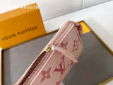 LLP47 Bag 15.5x10.5x4CM Wallet leather bag High Quality