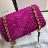 LGP17 Velvet Bag 26-15-7CM Leather High Quality