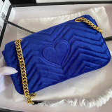LGP17 Velvet Bag 26-15-7CM Leather High Quality