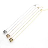HN017  Letter Pendant Necklace Jewelry