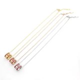 HN017  Letter Pendant Necklace Jewelry