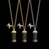 LVN04   Bullet Pendant Necklace Jewelry