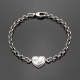 GB05  Women's heart-shaped bracelet jewelry