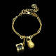 LVB04  Gift Box Pendant Bracelet Jewelry