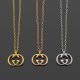 GN03   Letter Pendant Necklace Jewelry