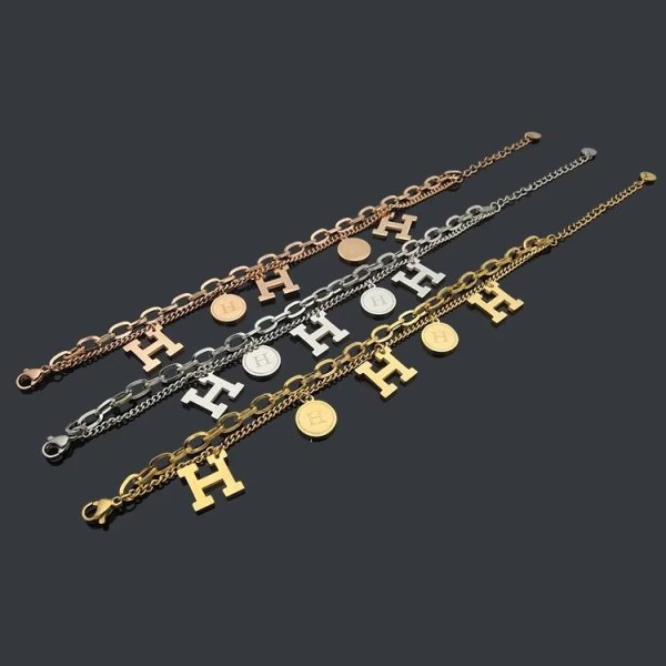 HB06    Double layer multi letter bracelet jewelry