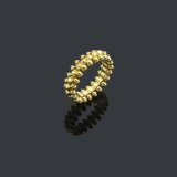 CAJ02    Diamond free bullet shaped ring Jewelry