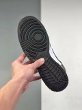 AJS52 Black and white classic men's and women's sneakers with box