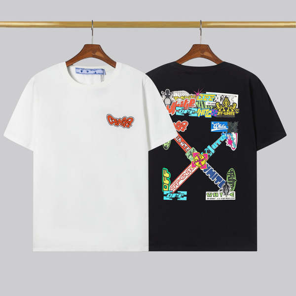 OFFC19 Men's and women's summer short-sleeved T-shirt