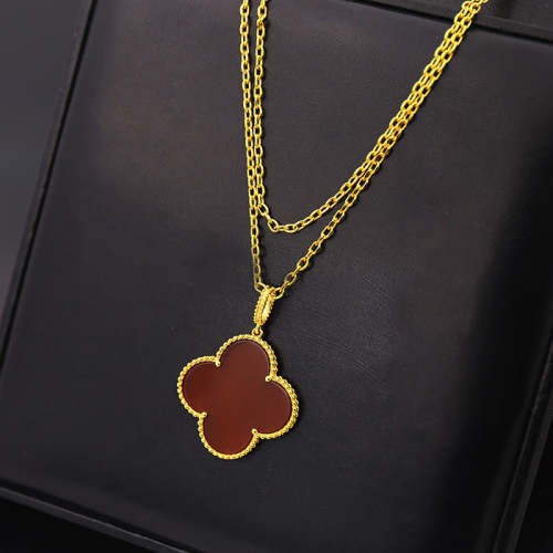 VAN2 Necklaces 316L steel plating gold Jewelry