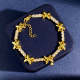 TB79 New Bracelet Brass Material Gold Plated Jewelry 18.5cm+3cm