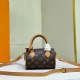 LLP06 Leather shoulder bag 16x11x9CM  handbag