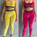 TF01 Summer yoga clothes suit women tracksuit