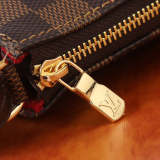 LLP023 High quality leather bag  21 x 13 x 3 cm