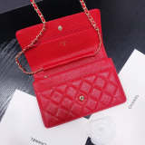 XCP016 Bag leather 19-13-4CM Bag Gold High Quality