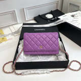 XCP019 Bag leather 19-13-4CM Bag Gold High Quality